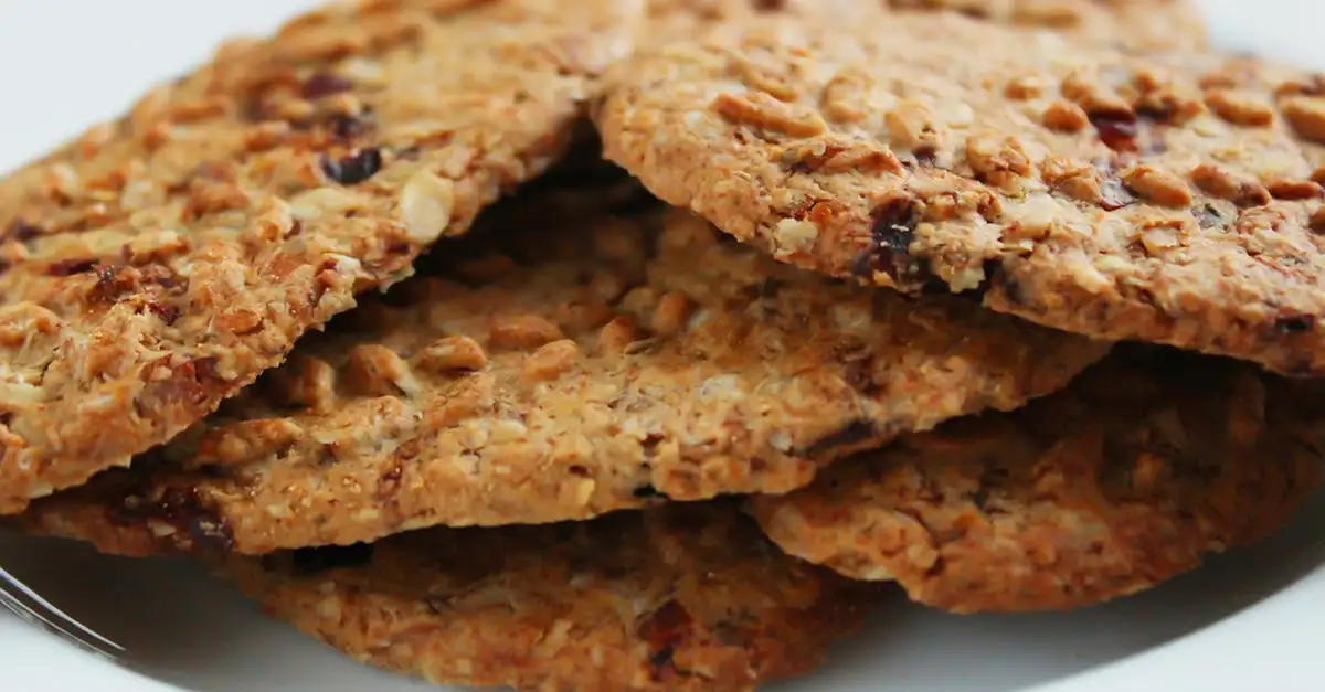 Havermoutkoekjes met rozijnen