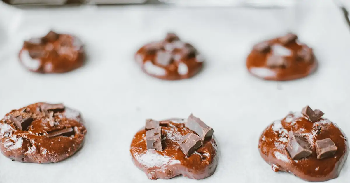 Koekjes met melkchocolade
