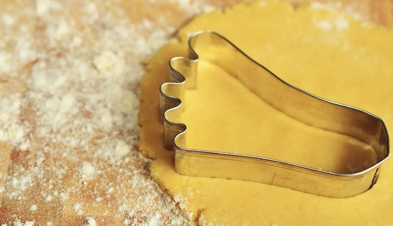 Koekjes stempels gebruiken