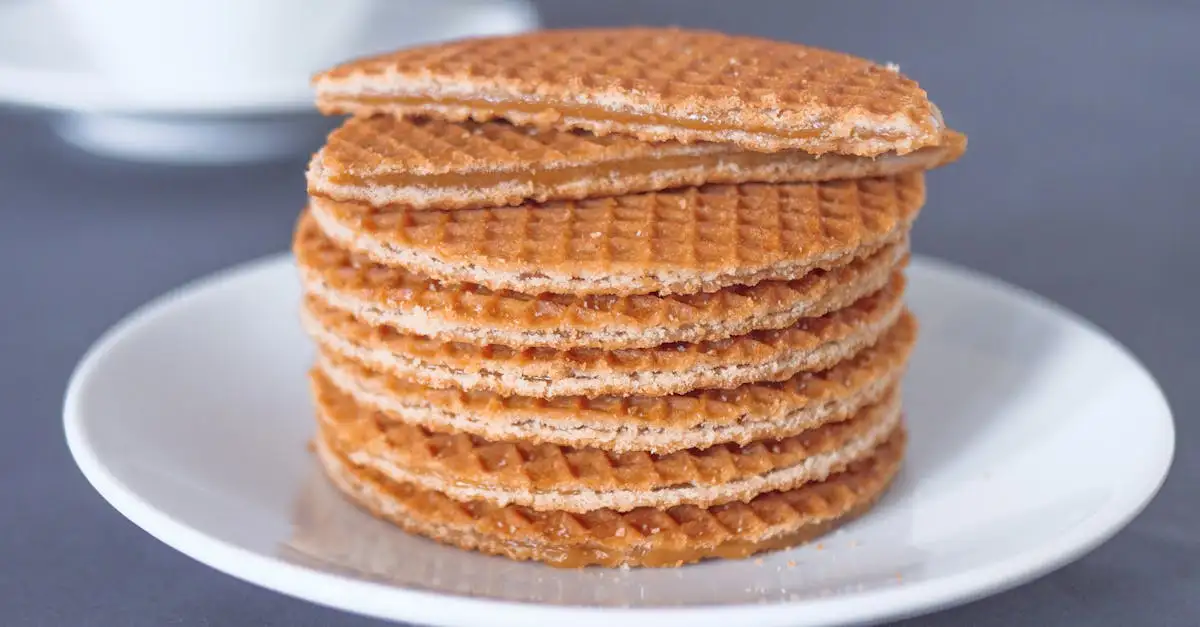 Stroopwafel koekjes