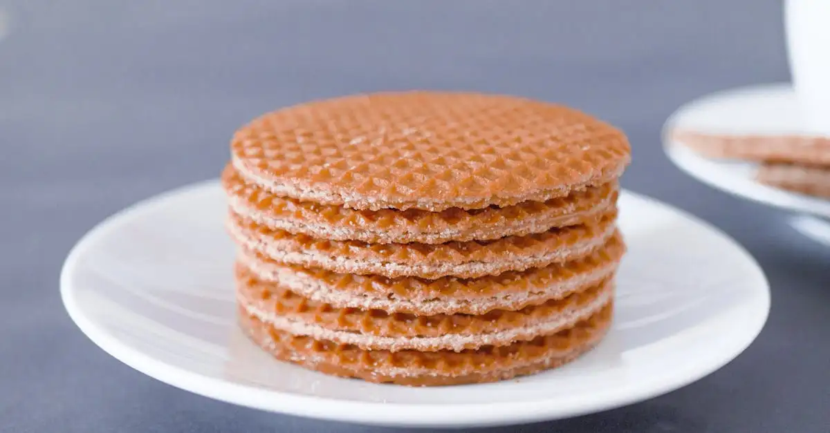 Stroopwafel koekjes