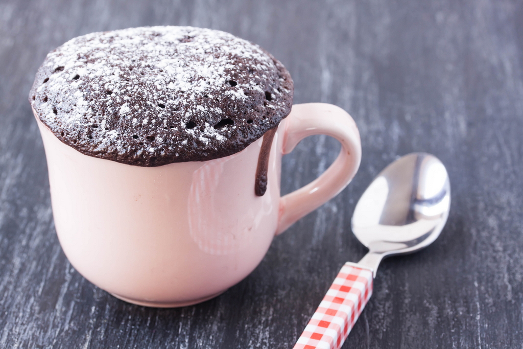 Mugcake chocolade